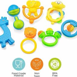 House Full Baby Rattle Set of 7 - Multicolor Rattle-19