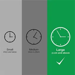 sirohiya Analog 28 cm X 28 cm Wall Clock image 5