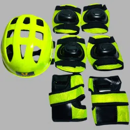 Skating Guard Kit for Skating,Cycling free Size(7pcs set)Skating Helmet for kids Cycling Kit-picture-4