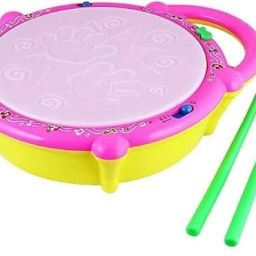 Kids Drum Set with Light, Music and Sticks-image-70