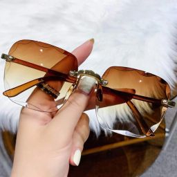Gradient, UV Protection Rectangular Sunglasses (Free Size)-17