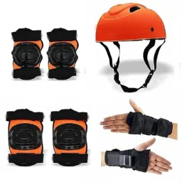Kids Skating kit Protection Kit Set for Helmet Guards Suitable for Kids 3-7 Yr Skating Kit-picture-29