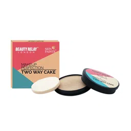 BeautyRelay London Skin Paints Makeup Perfection Two Way Cake Compact Powder-15g-27