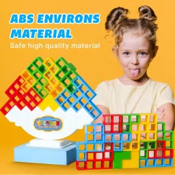 as traders Tetra Tower Stacking Balancing Toy Multicolor2 image 2