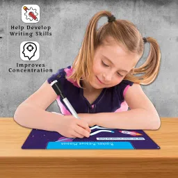 go woo My First Space Busy Puzzle Book : Spiral Binding book, Sticker Activity Book image 3