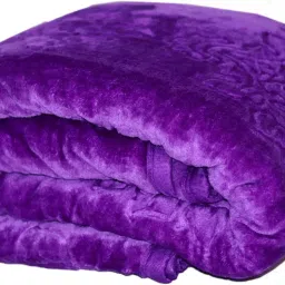 Self Design Single Mink Blanket for Heavy Winter-4