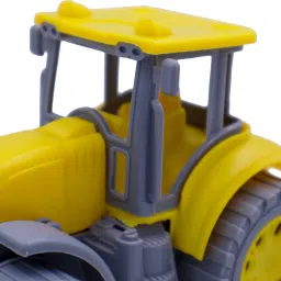 toy bharat Tractor Toy| Friction Powered Pull Along Tractor Engine with 4 Wheels image 4