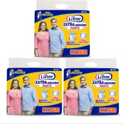 Adult Pant Style Diapers L10 Large Size ( L10 Pack of 3 ) Adult Diapers - L-image-46