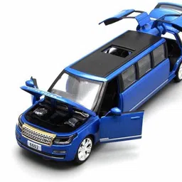 galactic 1: 32 Bange Royer Model Pull Back Action Die Cast Metal Car with Music and Lights (Long Body)Best Gift Your Child (Multicolor)-picture-28