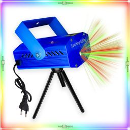 Mini DJ Disco 12 Mode LED Light Multicolor Combination and Stage Sound Projector Shower Laser Light-image-40
