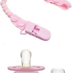 (COP-23) Baby soother with chain 1Pcs Baby Pacifier Clips Children For Baby Present Baby Clip Nipple Clips Newborn Dummy Holder For Teethers (pack of 1) Soother-12