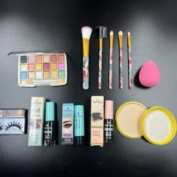 8 items all in one eye makeup kit full set combo | face makeup kit full set-27