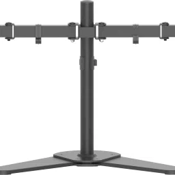 PlayAV Monitor Stand for 10-32Screens,8kgCapacity,Adjustable Dual Arms Tilt & Rotation Laptop Stand-24