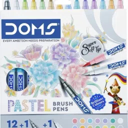 Pastel Brush Nib Sketch Pens-1