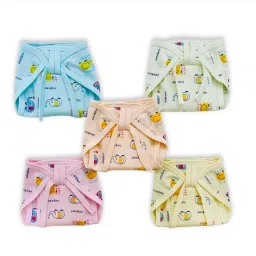 baby boys & baby girl nappy's soft and reusable multi-colour nappy's-image-45