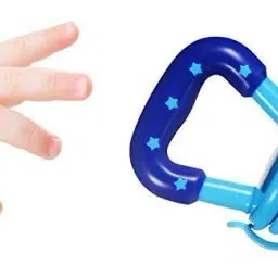 spatlus Silicone Nipple Fresh Food Fruit Feeder Baby Feeding Nibbler with Handle Teether and Feeder image 5