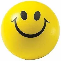 Smiley Face Squeeze Ball/Health Benefits of Stress Balls - Pack of 3.- 6 mm-picture-38