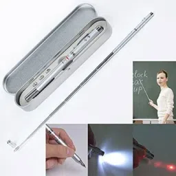 jazam 5 In 1 Multipurpose Gadget With Torch, Laser Pointer, Magnet,Pen In Gift Box A5 image 4