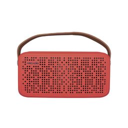 ARCADIO Red & Grey Portable Wireless Bluetooth Speaker-11