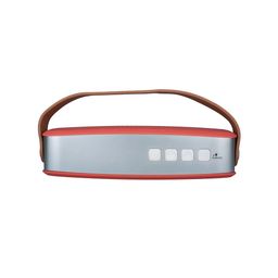 ARCADIO Red & Grey Portable Wireless Bluetooth Speaker image 2