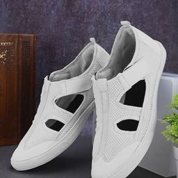 HAKKEL Men Round Toe Comfort Insole Lightweight Sneakers-image-15