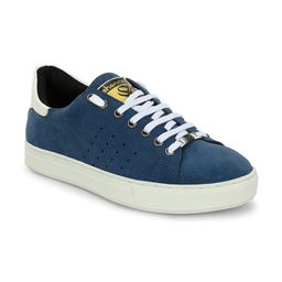 SHENCES Men Perforated Suede Lightweight Low Top Sneakers-picture-18