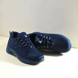The Roadster Lifestyle Co. Men Navy Blue Textured Lightweight Sneakers-44