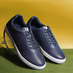 Hush Puppies Men Perforations Round Toe Leather Sneakers-image-10