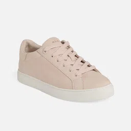 ALDO Women Textured Leather Comfort Insole Basics Sneakers-image-16