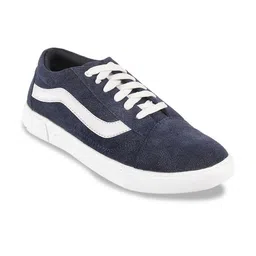 WALKWAY by Metro Men Blue Woven Design Sneakers-image-52