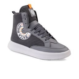 bacca bucci Men STREETHULK Mid Top Textured Lightweight Anti-Slip Sole Sneakers-image-2