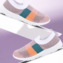 BAESD Kids Textured Water Repellent Upper Slip-On Sneakers-image-79