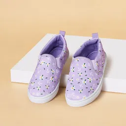 Pantaloons Junior Girls Perforations Comfort Insole Slip-On Sneakers-image-63