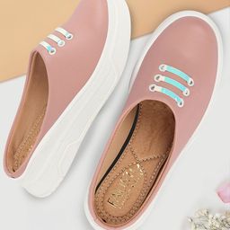 FAUSTO Women Slip-On Lightweight Mules Sneakers-29
