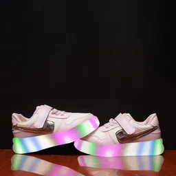 BAESD Kids Colourblocked LED Lightweight Sneakers-image-49