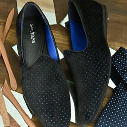 San Frissco Men Black Slip-On Lightweight Casual Loafers-image-96