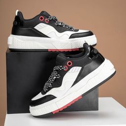 Red Tape Men Colourblocked Lace Up Sneakers-picture-30