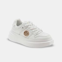 U.S. Polo Assn. Women PU Round Toe Lace Ups Sneakers BURNA-image-100