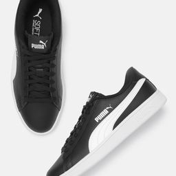 Puma Unisex Smash V2 Leather Sneakers-17