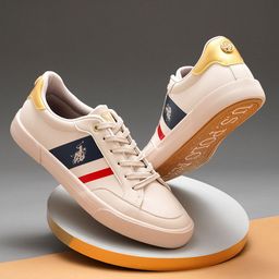 U.S. Polo Assn. Women HARPER Striped Comfort Insole Sneakers-image-50