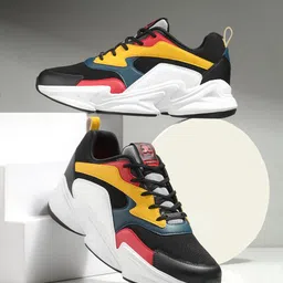 OFF LIMITS Men Colourblocked Lace Up Sneakers-33