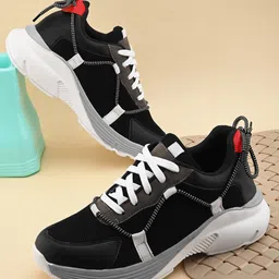 Kook N Keech Men Colourblocked Sneakers-23