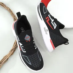 BIRDE Men Printed Mesh Lace-Ups Sneakers-picture-8