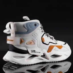 Atom Men Perforated Mid-Top Sneakers-27