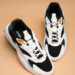 Xtep Men Colourblocked Retro Lightweight Sneakers-picture-3
