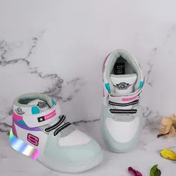 BAESD Kids Colourblocked Lightweight Led Lighting Sneakers-10