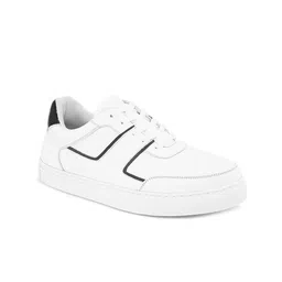 HRX by Hrithik Roshan Women White & Black Lightweight Comfort Insole Basics Sneakers-picture-36