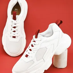 HRX by Hrithik Roshan Men White Round Toe Comfort Insole Lightweight Sneakers-image-80