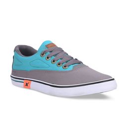 Sparx Men Grey Colourblocked Sneakers-31