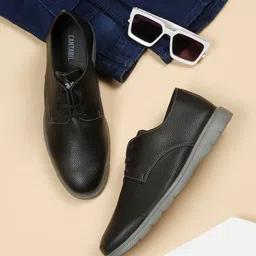 Cantabil Men Round Toe Lace-Up Sneakers-image-55